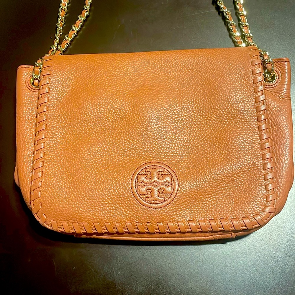 Tory Burch Marion flap bag.